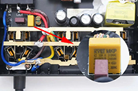 科雅X2安規(guī)電容104K310V用于飛利浦氮化鎵快充延長線插座